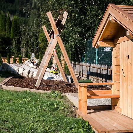 Ferienwohnung Chalet Dolomit Sankt Lorenzen Exterior foto