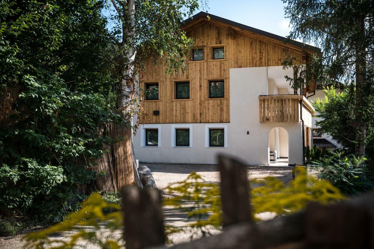 Ferienwohnung Chalet Dolomit Sankt Lorenzen Exterior foto