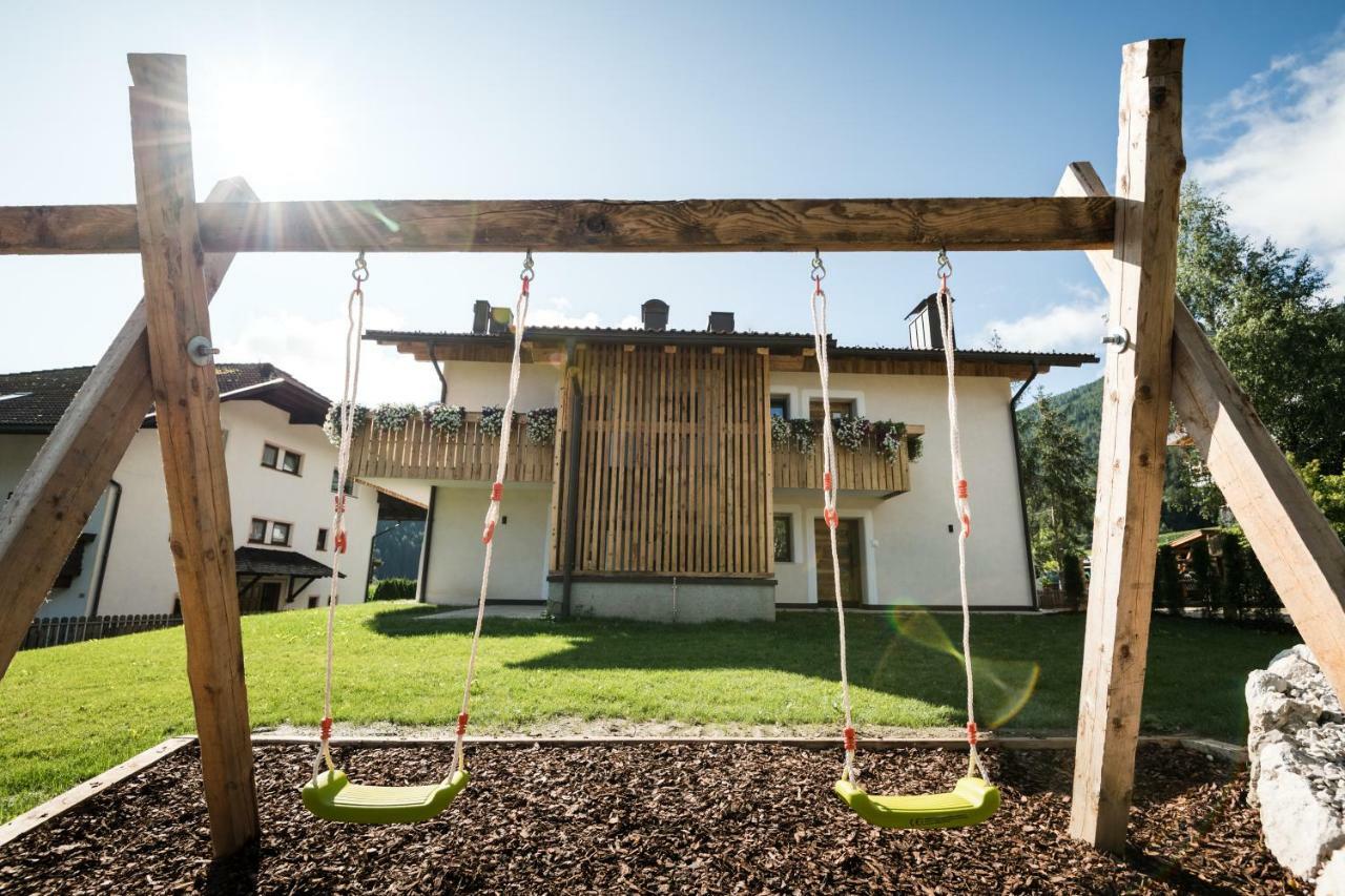 Ferienwohnung Chalet Dolomit Sankt Lorenzen Exterior foto