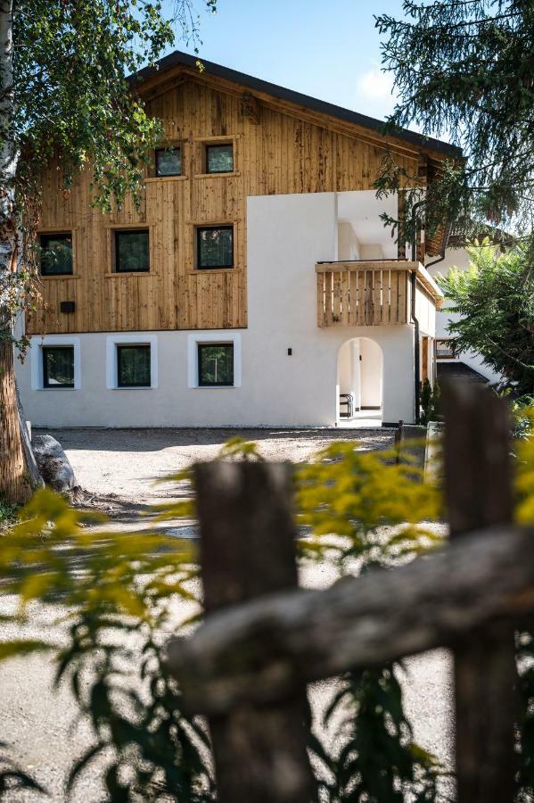 Ferienwohnung Chalet Dolomit Sankt Lorenzen Exterior foto